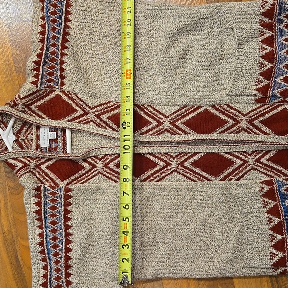 Lucky Brand Multicolor Western Knit Cardigan - Picture 7 of 7